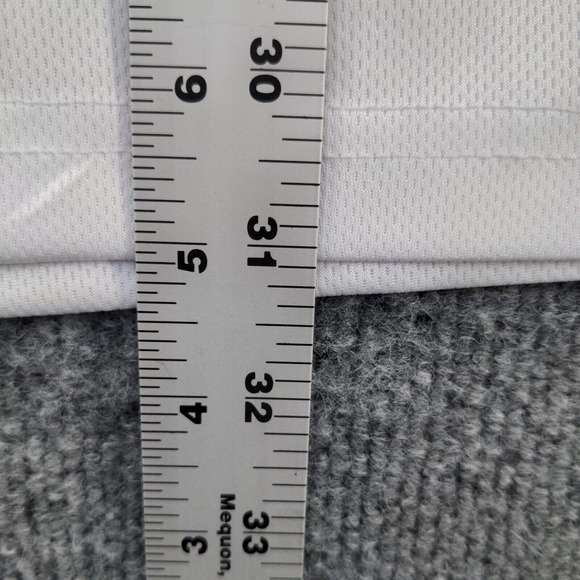 Mizizi Men's Virgin Islands 00 Jersey White Small Sleeveless Crew Neck Polyester - Picture 11 of 12